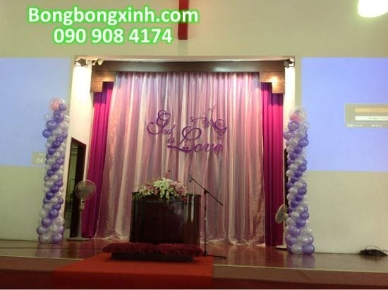 Trụ bong bóng 019 Trụ bong bóng 019