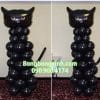 Trụ bong bóng 110 mèo đen (Black Cat)