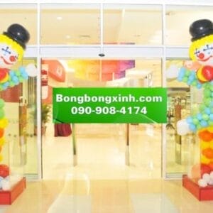 Cổng chào sự kiện 2 chú hề đón tiếp khách 097