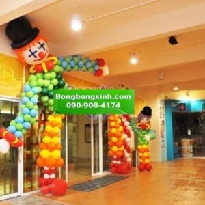 Cổng chào chú hề độc đáo dành cho sự kiện 098