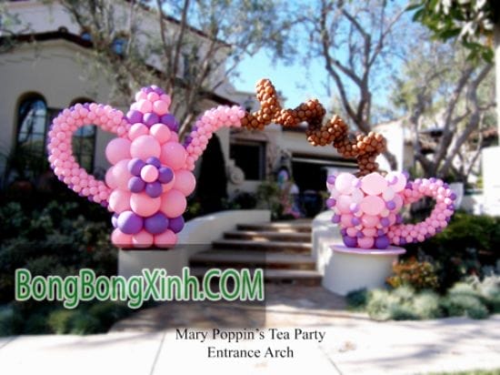 Cổng chào Event hình bình trà 099 Cổng chào Event hình bình trà 099