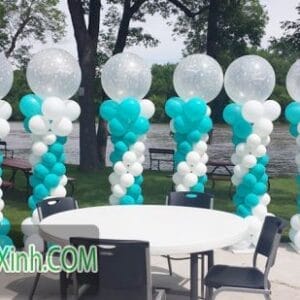 Trụ bong bóng ngoài trời 113