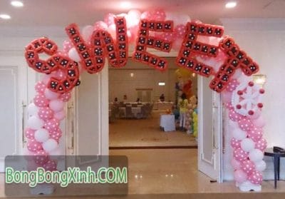 Cổng chào tiệc cưới 079 có thể trang trí cùng trụ bong bóng TBB138 Cổng chào tiệc cưới 079 có thể trang trí cùng trụ bong bóng TBB138