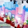Trang trí sân khấu sinh nhật lâu đài công chúa 042