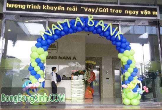 Cổng chào sự kiện Nam Á Bank CD118