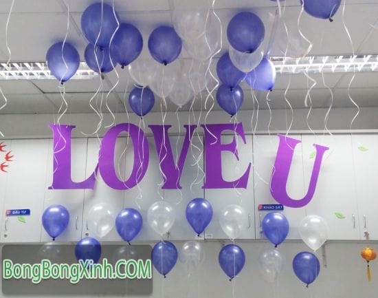 Bong bóng bay trang trí LOVEU BB083 Bong bóng bay trang trí LOVEU BB083