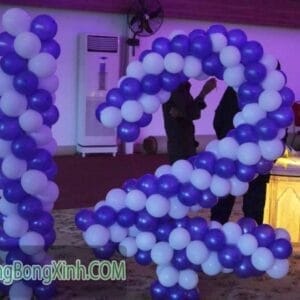 Tạo hình số bong bóng mẫu SBB012