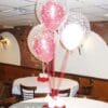 Trang trí bàn tiệc cưới bằng bong bóng lồng BT055