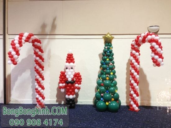 Trang trí ông già noel vào đêm giáng sinh NE006 Trang trí ông già noel vào đêm giáng sinh NE006