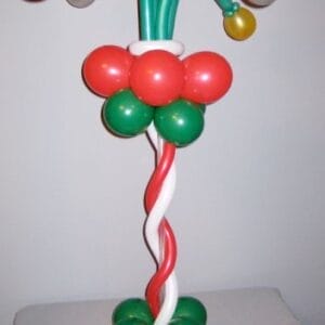 Trụ bong bóng trang trí noel đẹp TBB129