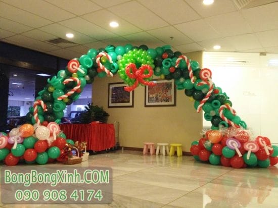 Cổng chào trang trí sự kiện giáng sinh NE012 Cổng chào trang trí sự kiện giáng sinh NE012