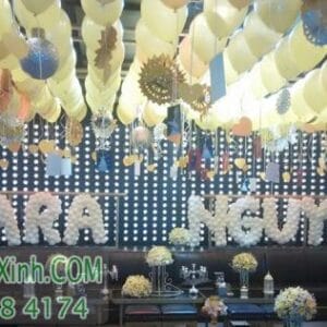 Chữ bong bóng trang trí sinh nhật CBB035