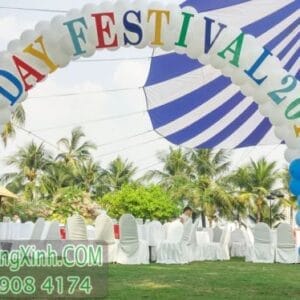 Cổng chào trang trí sự kiện ngoài trời CD125