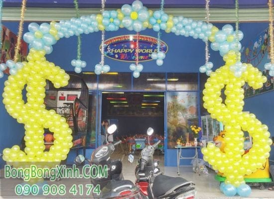 Cổng chào trang trí sự kiện khai trương may mắn CC050 Cổng chào trang trí sự kiện khai trương may mắn CC050