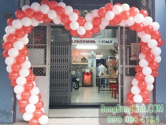 Cổng chào tiệc cưới tại nhà hình trái tim CA106 Cổng chào tiệc cưới tại nhà hình trái tim CA106