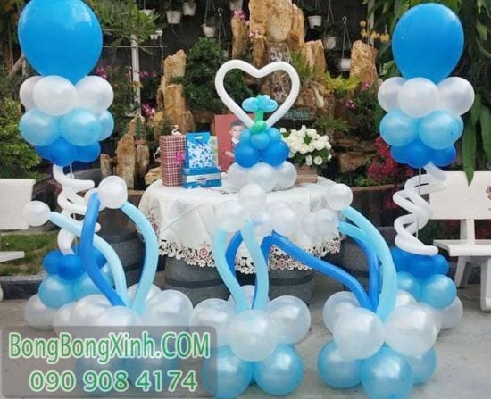 Bàn quà sinh nhật đơn giản đáng yêu BQ129 Bàn quà sinh nhật đơn giản đáng yêu BQ129