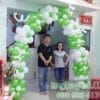 Trang trí sự kiện tại nhà bằng cổng chào đơn giản CD129