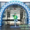 Trang trí cổng chào khai trương xinh đẹp và đơn giản CC053 Trang trí cổng chào khai trương xinh đẹp và đơn giản CC053