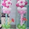 Trụ bong bóng hoa trang trí sinh nhật TBB137