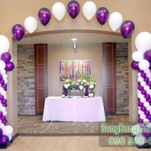 Cổng chào sự kiện bóng bay xinh đẹp CD135