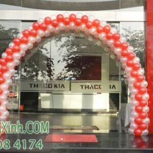 Cổng chào bong bóng trang trí khai trương CC055