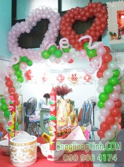 Cổng chào tiệc cưới trái tim trang trí tại nhà CA112 Cổng chào tiệc cưới trái tim trang trí tại nhà CA112