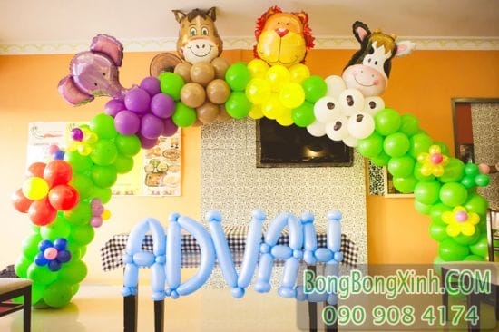Cổng chào trang trí không gian sinh nhật đẹp CB135 Cổng chào trang trí không gian sinh nhật đẹp CB135
