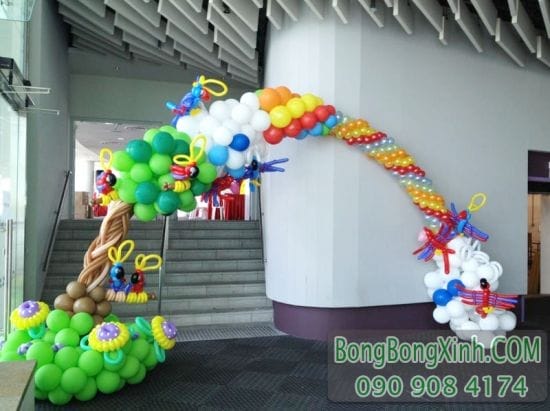 Cổng chào bong bóng trang trí sự kiện CD140 Cổng chào bong bóng trang trí sự kiện CD140