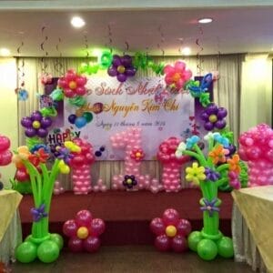 Sân khấu sinh nhật đáng yêu cho bé SK050