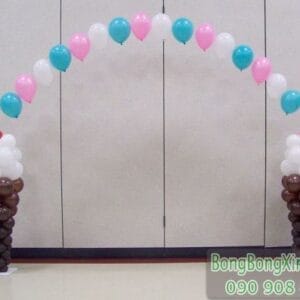 Cổng chào trang trí sự kiện kết hợp bóng bay CD143
