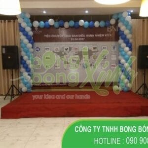 Trang trí sân khấu event SKK053