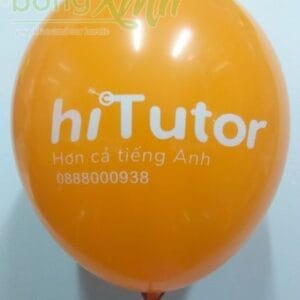 Bong bóng in logo chữ giá rẻ BBI020