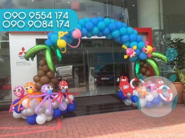 Cổng chào trang trí sinh nhật CB145 Cổng chào trang trí sinh nhật CB145