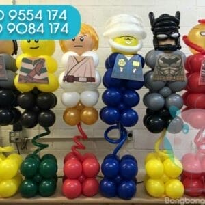 Trụ bong bóng trang trí sinh nhật TBB143