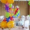 Trang trí sinh nhật cho bé với bàn tiệc colorful BQ188