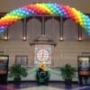 Cổng chào sinh nhật bong bóng Rainbow CB138