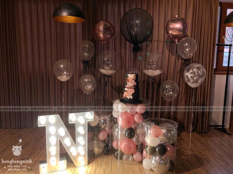 Bàn quà sinh nhật tinh gọn BQ195