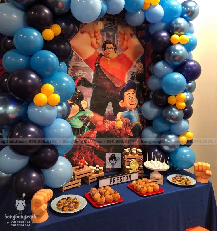 Bàn quà sinh nhật Ráp-phờ đập phá WRECK IT RALPH BQ203