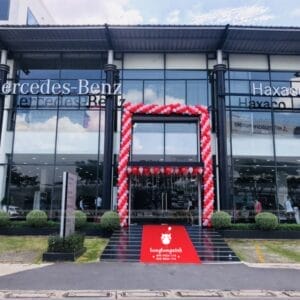 Cổng chào khai trương 2 tầng KTVP005