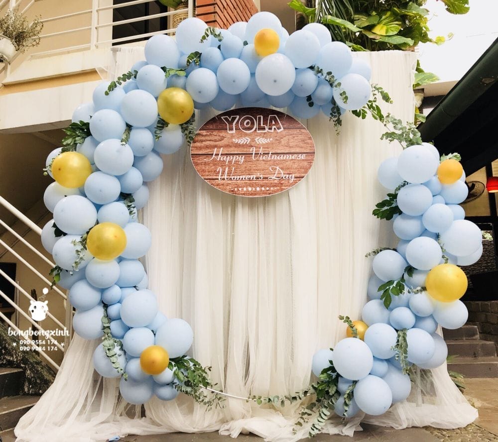 Backdrop sự kiện 20-10 Yola BBX051 Backdrop sự kiện 20-10 Yola BBX051