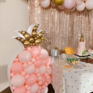 Trang trí sinh nhật trọn gói Aloha BBX078