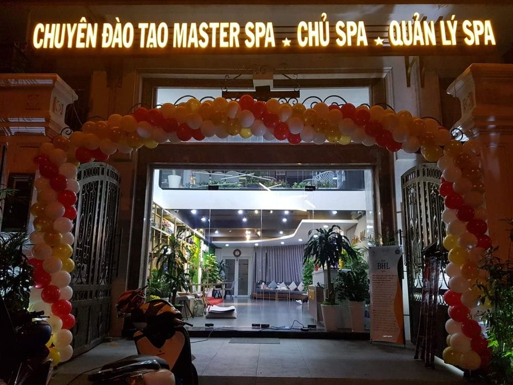 Cổng bong bóng vuông trang trí khai trương BBX175 Cổng bong bóng vuông trang trí khai trương BBX175