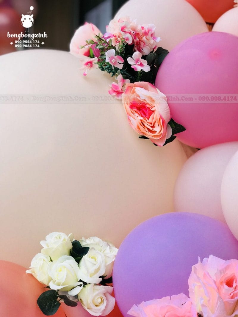Hoa hồng trang trí cổng chào sinh nhật CC068 Hoa hồng trang trí cổng chào sinh nhật CC068