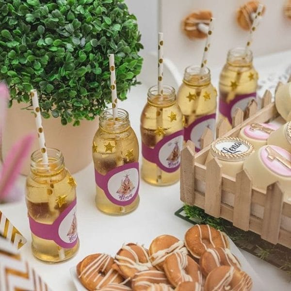 Phụ kiện trang trí sinh nhật bé Nina 1