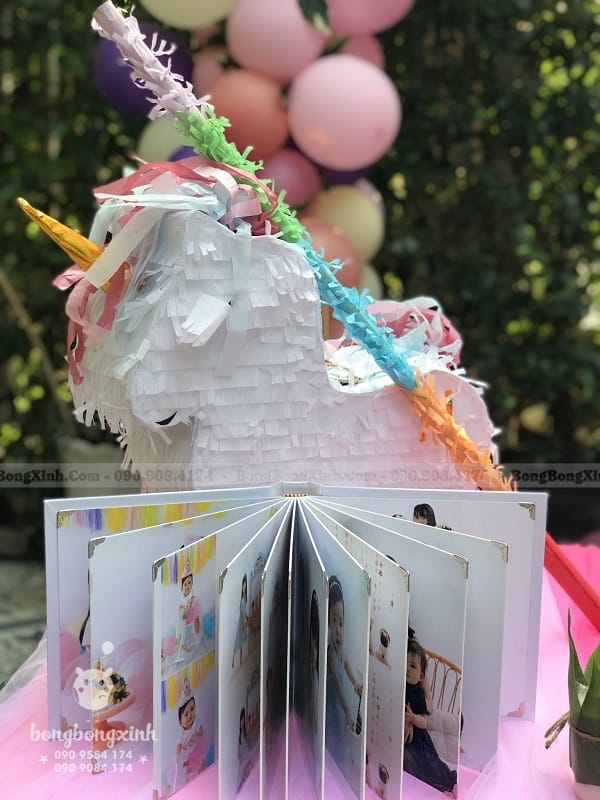 Pinata bàn quà sinh nhật Katie