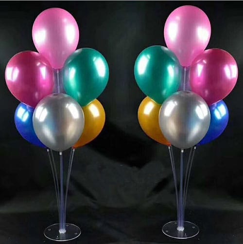 Tru bong bóng đẹp giả bay sử dụng bóng crôm