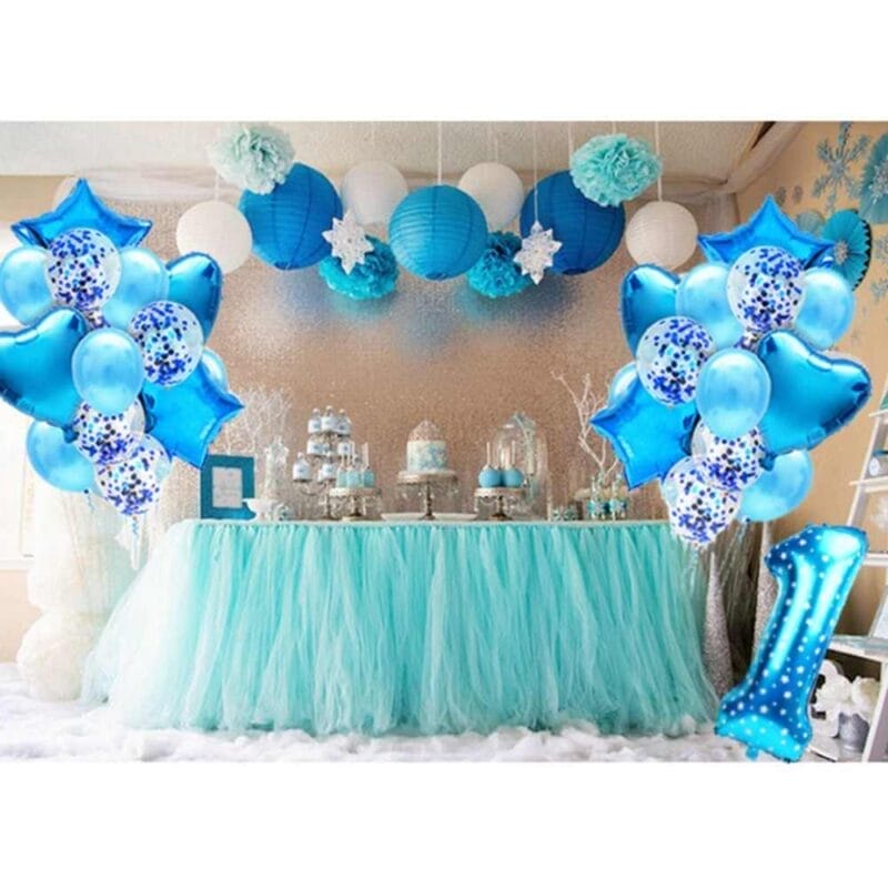 Tiệc thôi nôi và đầy tháng là gì ? Những sản phẩm trang trí bàn thôi nôi cho bé trai ấn tượng trong tháng 8