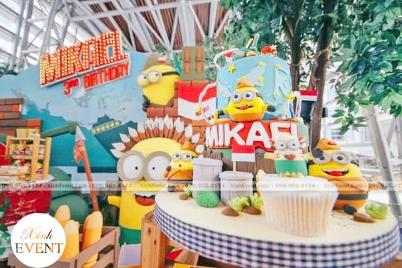 Backdrop Minion độc đáo XV181 Backdrop Minion độc đáo XV181
