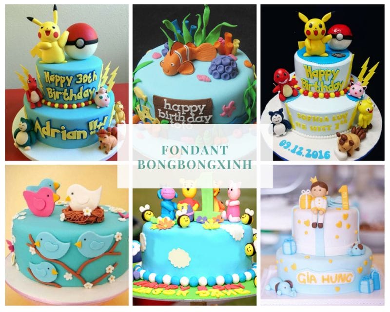 Bánh kem trang trí sinh nhật