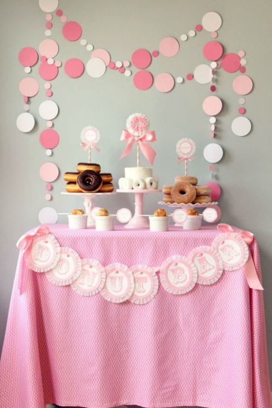 Chủ đề trang trí sinh nhật màu hồng tinh tế